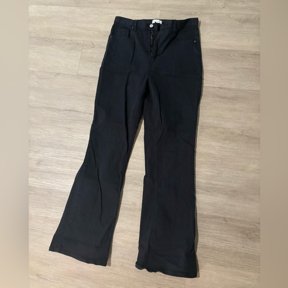 Black high rise bootcut PAC Sun jeans - Picture 1 of 2